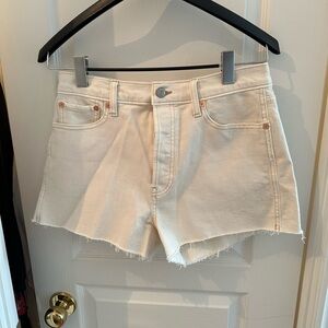 Gap Denim Shorts Off-white Size 29